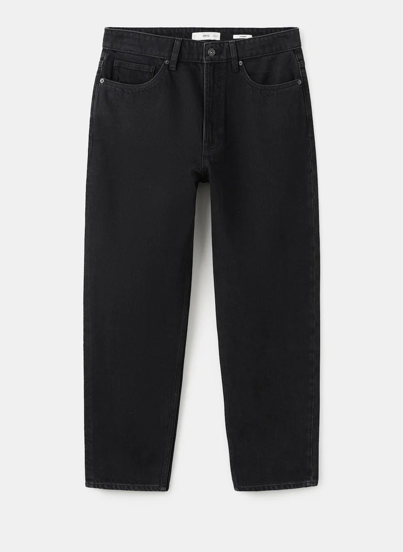 Mango Man  Sammy cropped carrot-fit jeans for Men | Best Price UAE